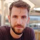 white man posing to the photo