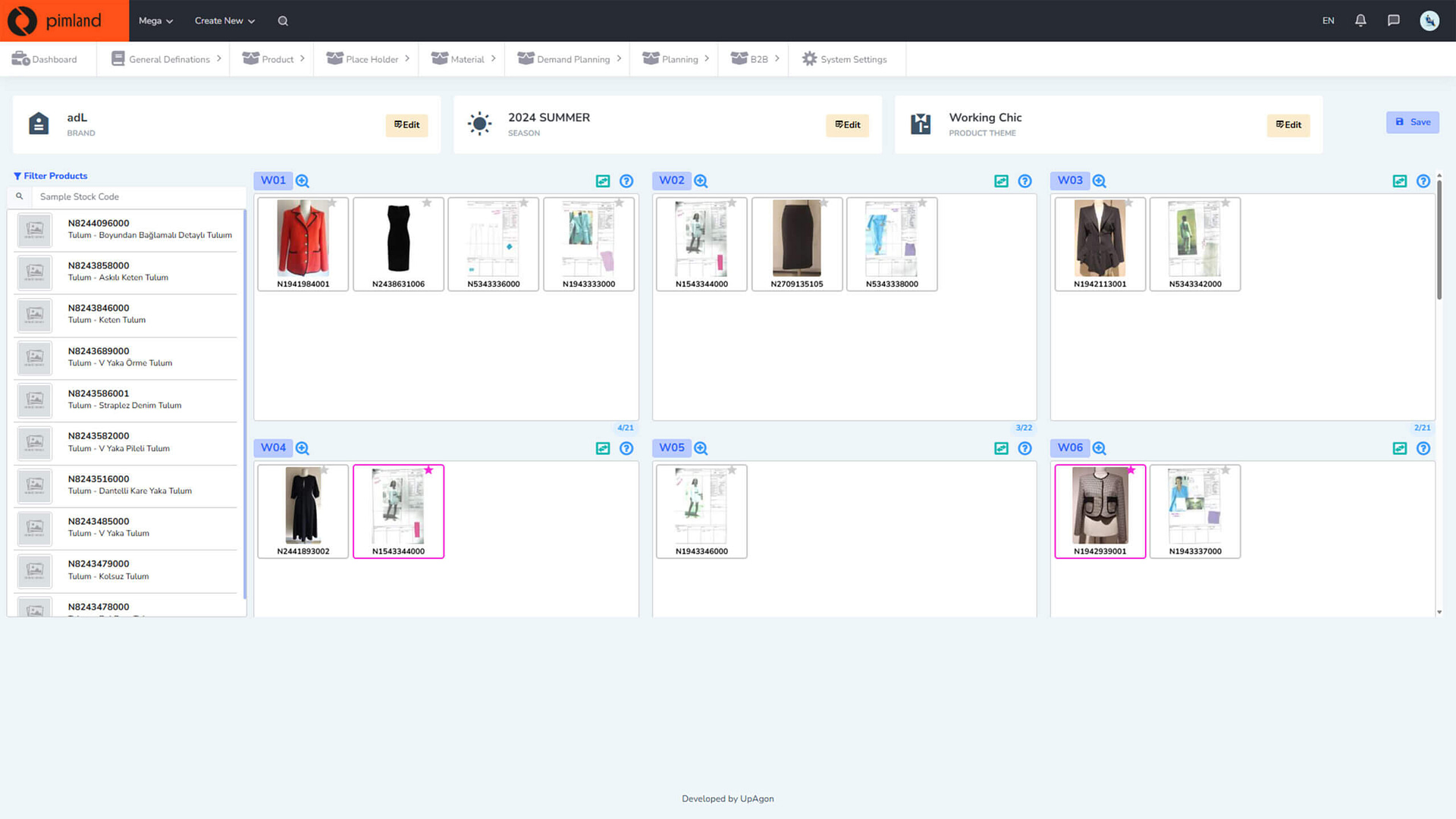 pimland product shop screenshot